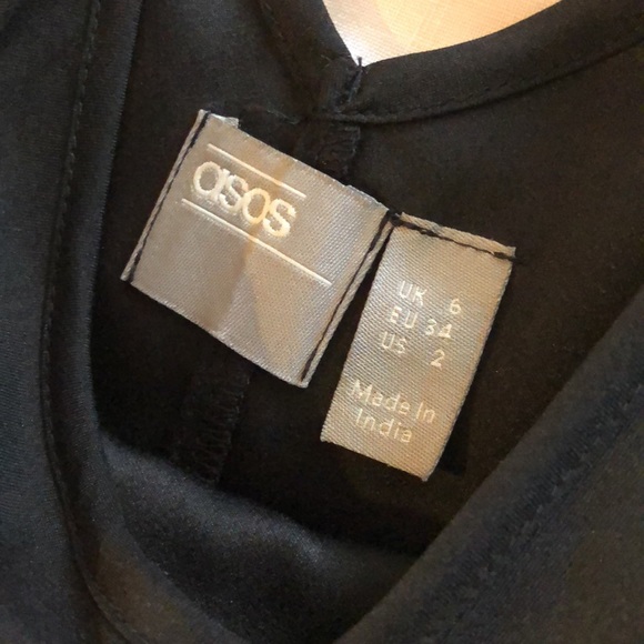 ASOS Black Sleeveless Dress - Picture 3 of 3